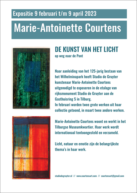 Expositie SdG Marie Antoinette Courtens